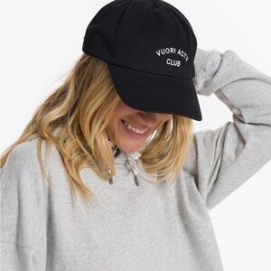Vuori Actv Club Classic trucker Black Hat
